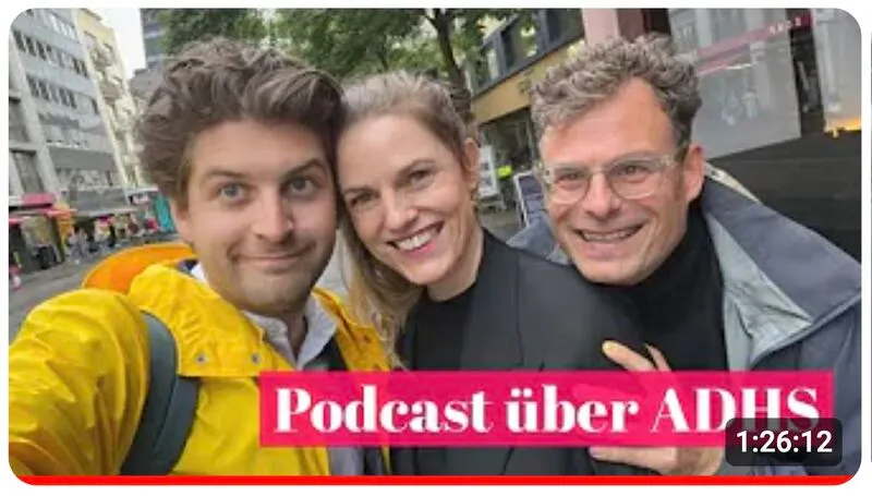 Bild zum Beitrag «Mein erster Podcast über ADHS»