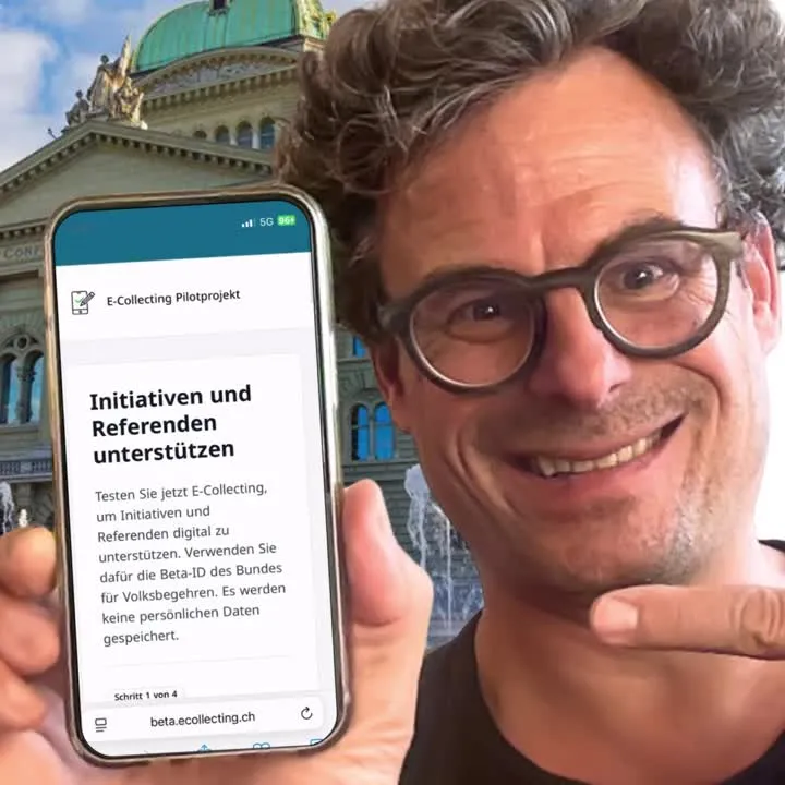 Bild zum Beitrag «Die erste digitale Unterschrift mit der Beta-E-ID»