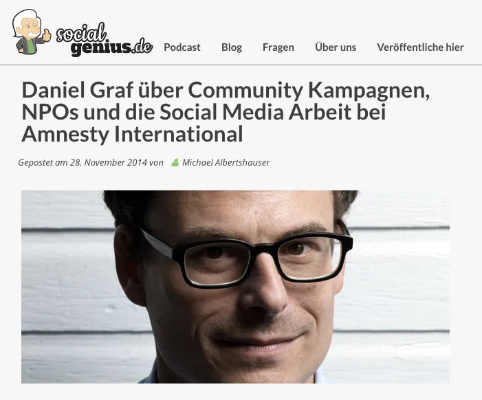 Bild zum Beitrag ‹Von Guantanamo bis Ecopop: Podcast zu 5 Jahre Online-Campaigning›